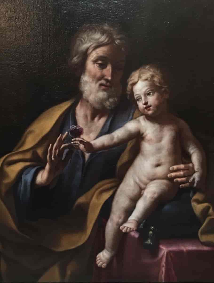 Josef med Jesusbarnet, 1662