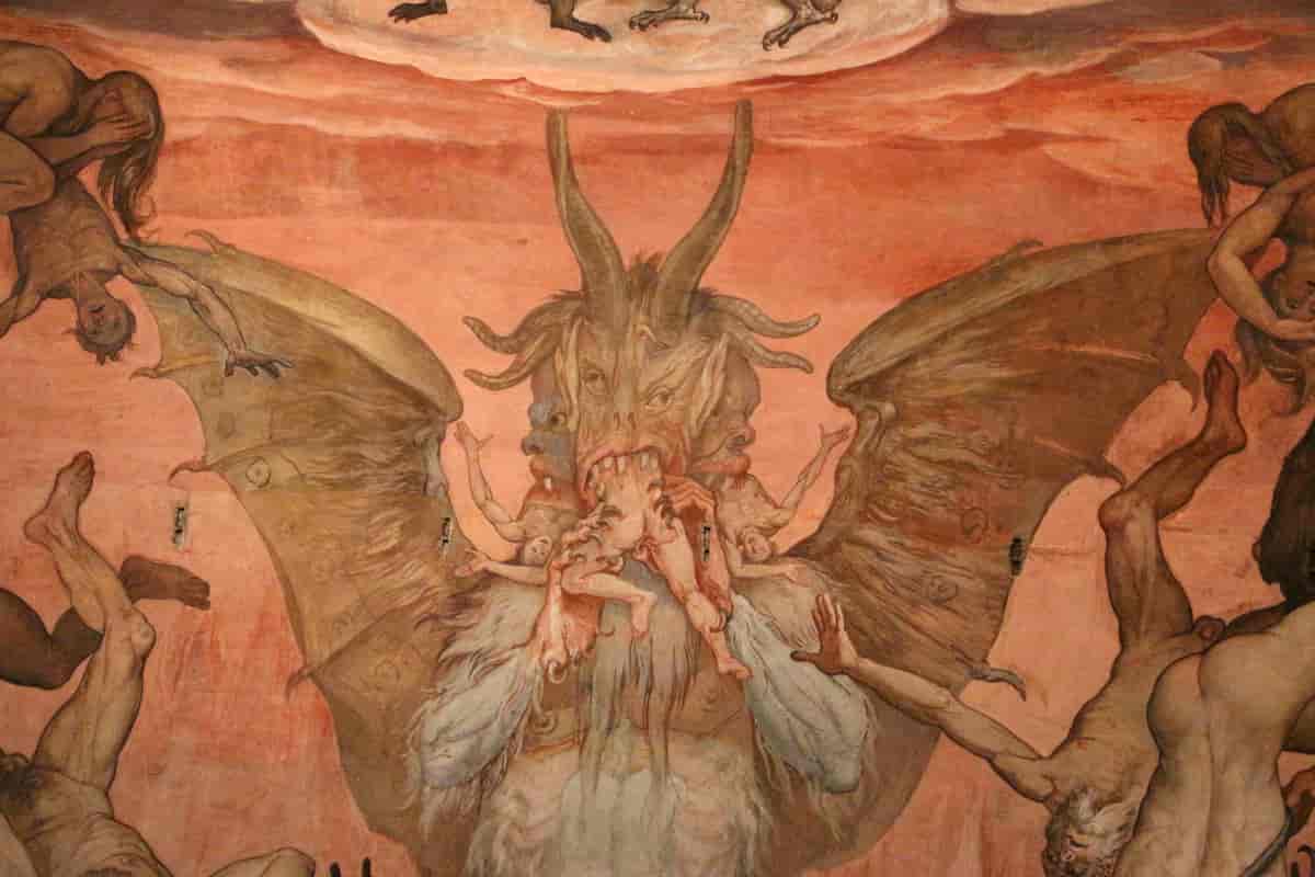 Freske av Satan i Santa Maria del Fiore