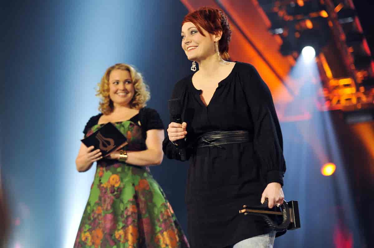 Ragnhild Furebotten under utdelinga av Spellemannprisen 2011.