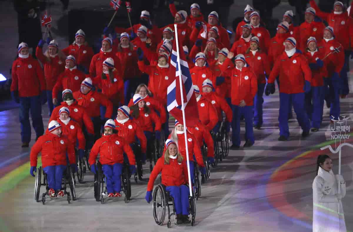 Den norske Paralympics-troppen i Pyeongchang, 2018