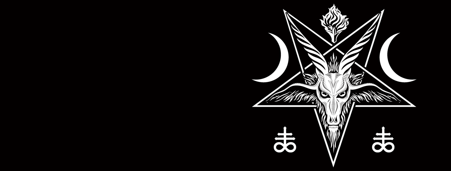 Baphomets segl og andre satanistiske symboler