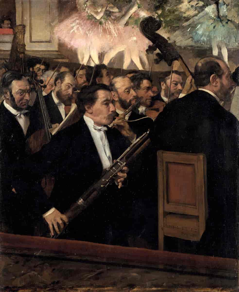 Orkesteret i operaen, 1870