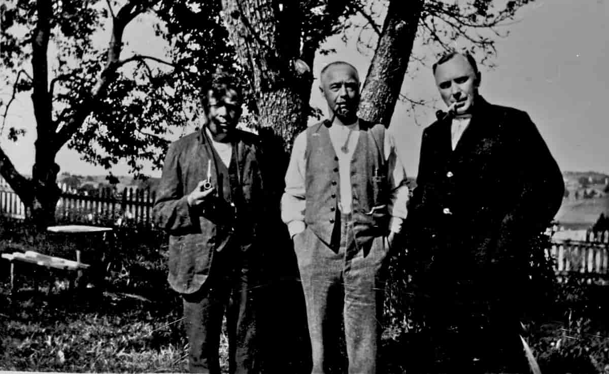 Oskar Braaten, Søren Sørensen og Stein Balstad (1926) 