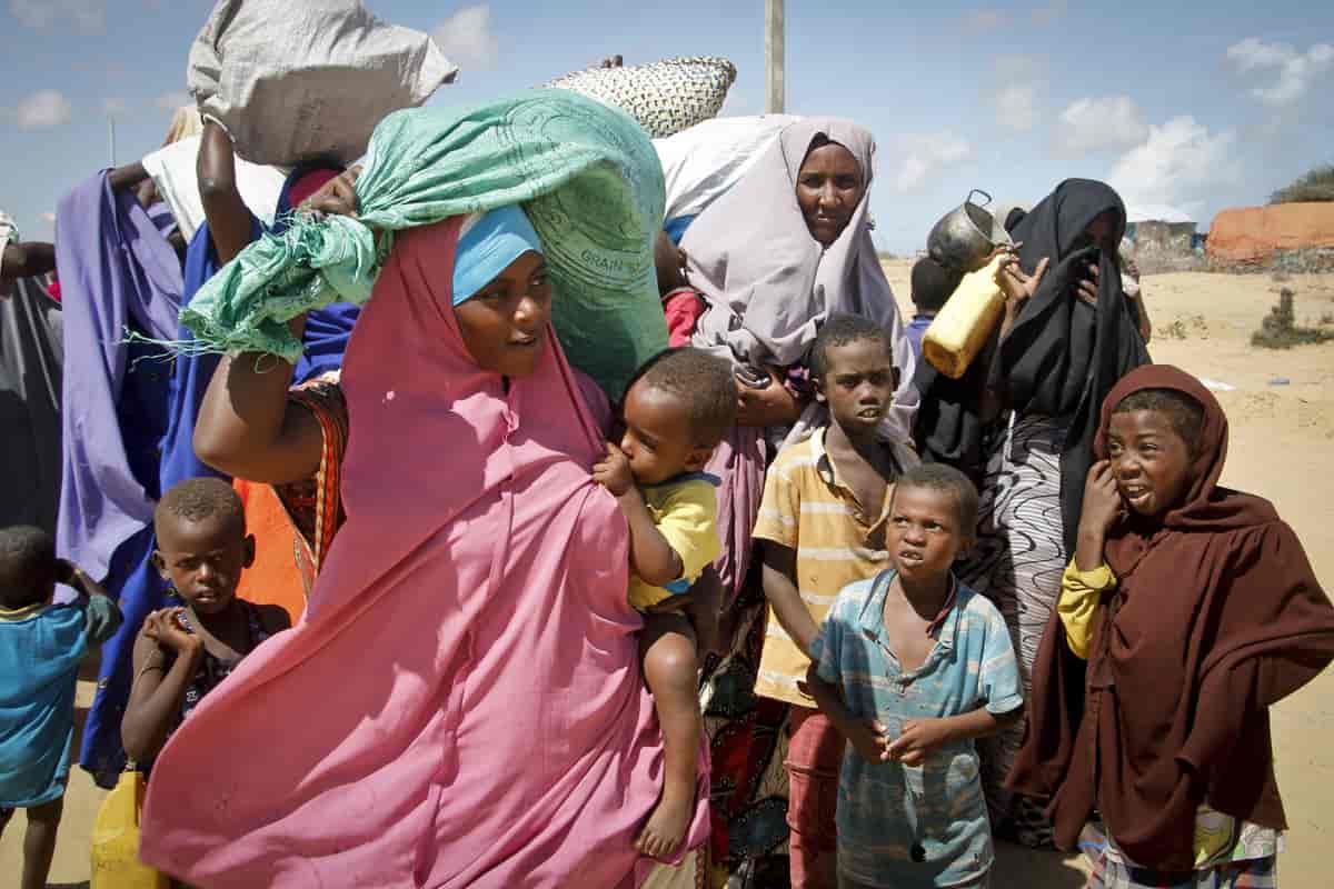 Flyktninger fra Shabelle-regionene i Daynila, Somalia (2019)