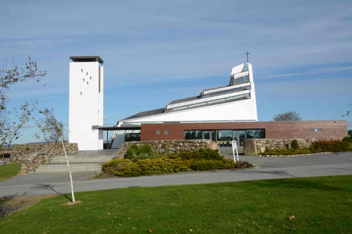 Nærbø nye kyrkje.