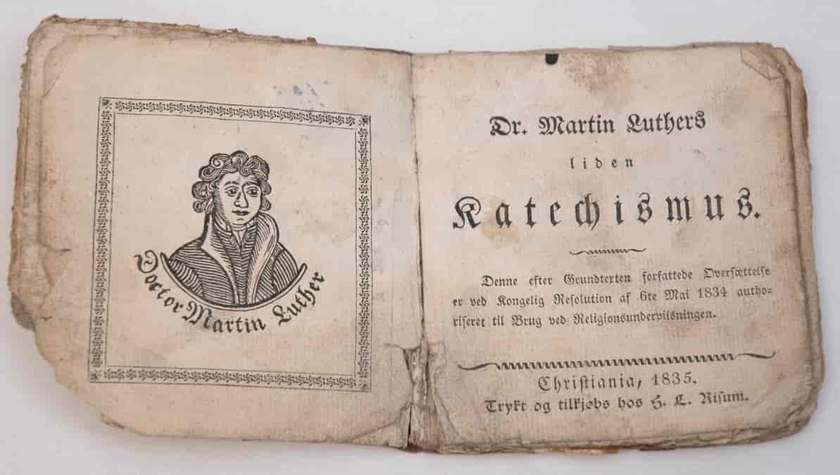 Martin Luthers lille katekisme, 1835