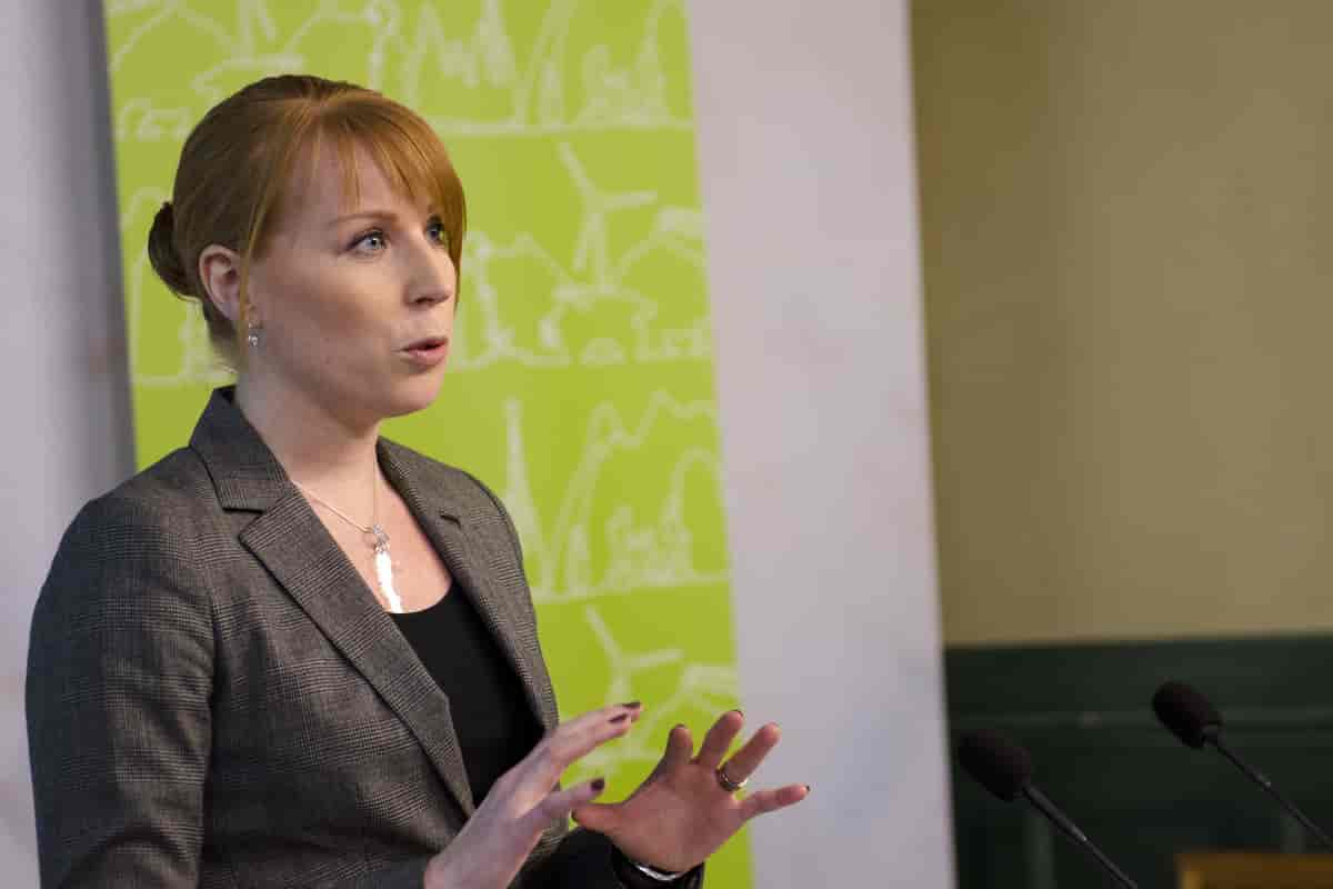 Annie Lööf som næringsminister i 2013