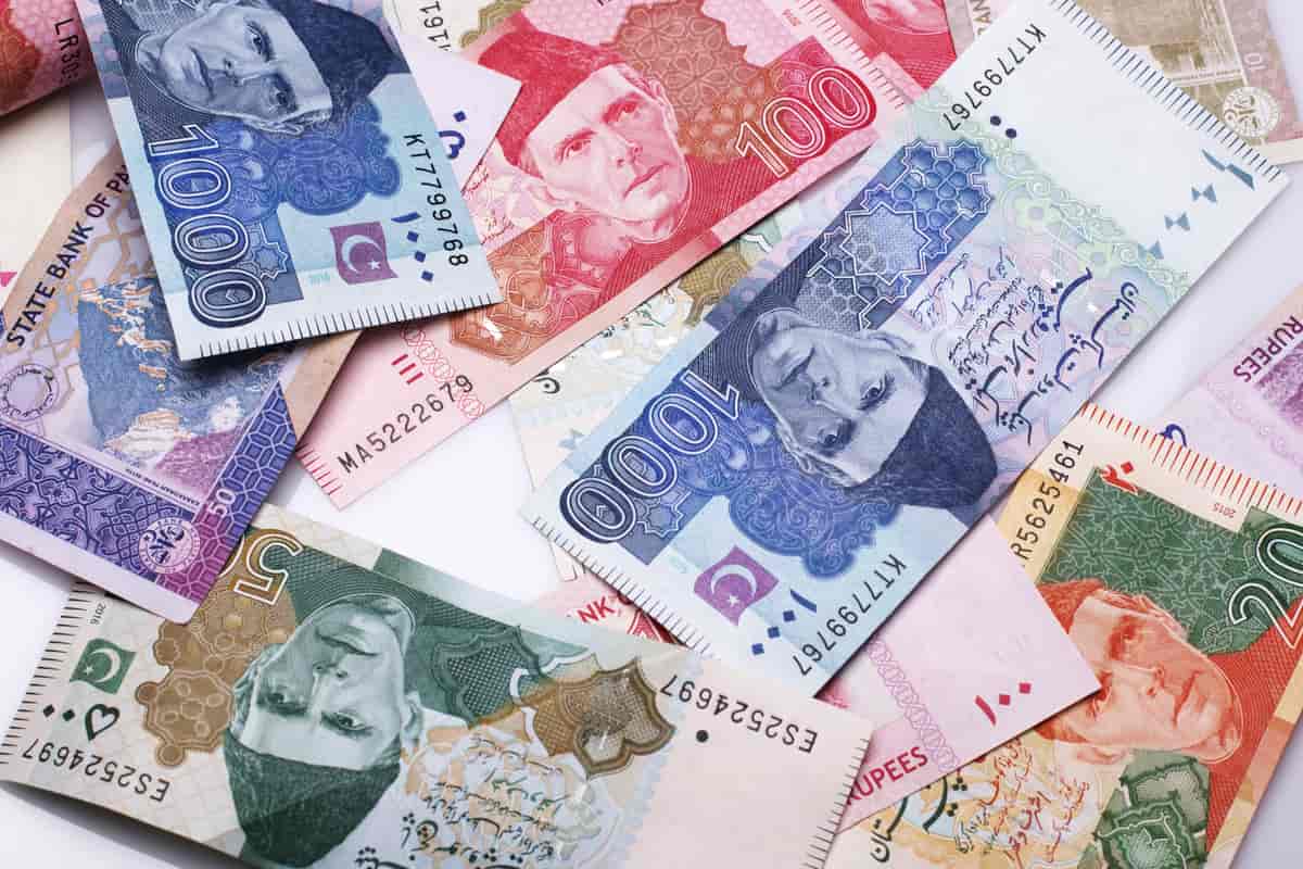 pakistanske pengesedler