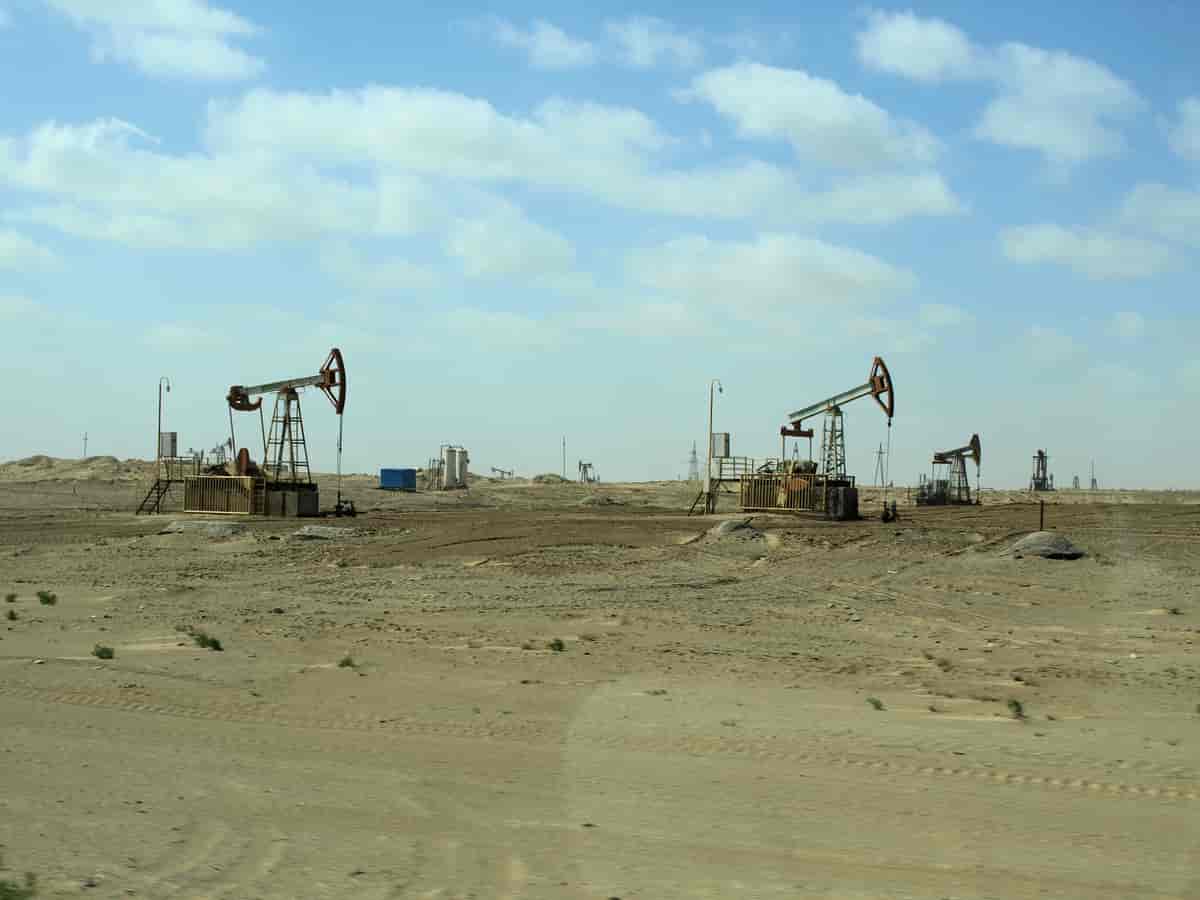 Oljebrønner i Turkmenistan