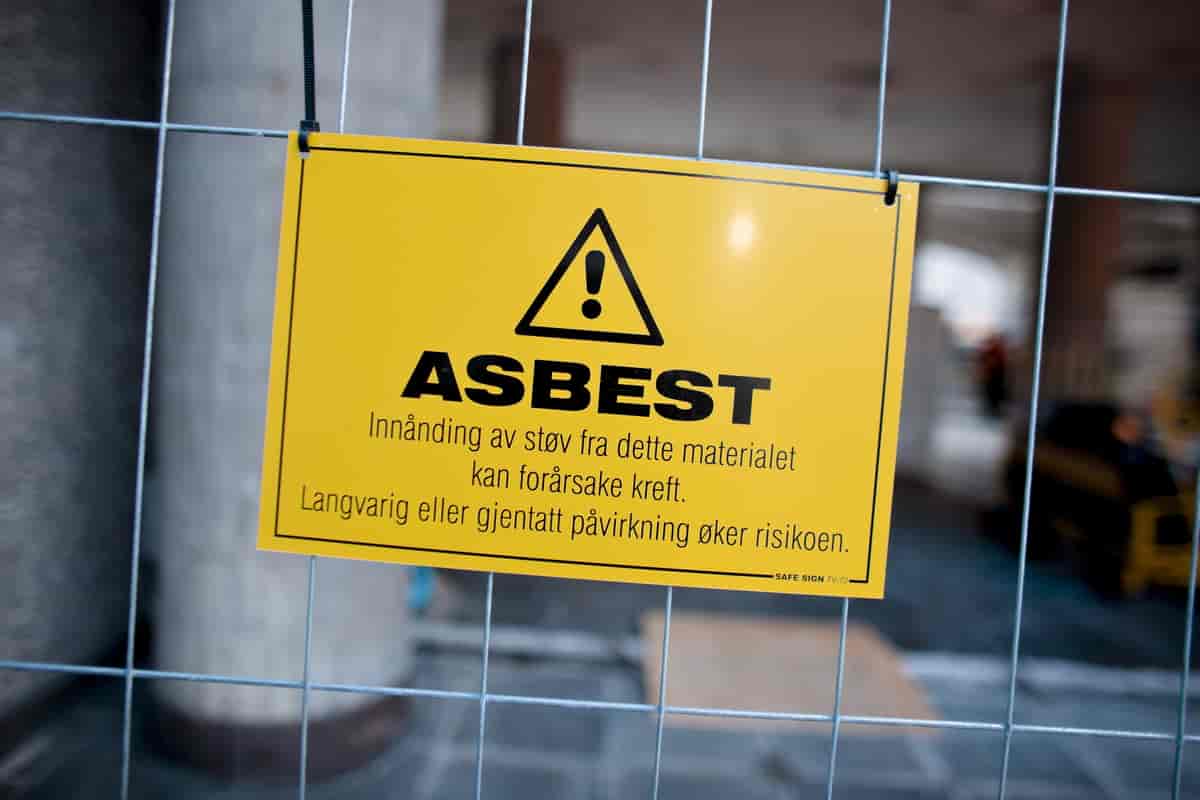 Asbest-advarsel