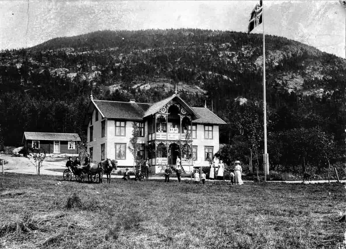 Straand Hotel ca 1920.