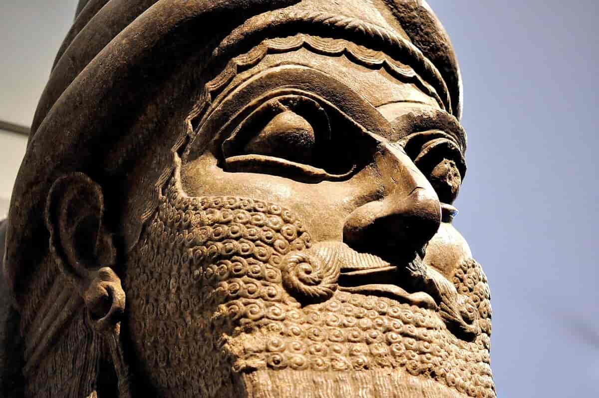 Lamassu, fra Nimrud i Irak