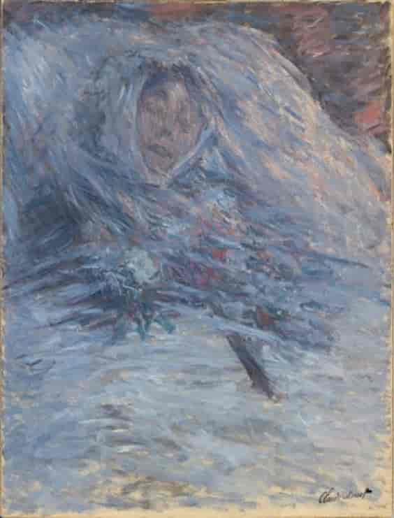 Camille Monet på dødsleiet, 1879