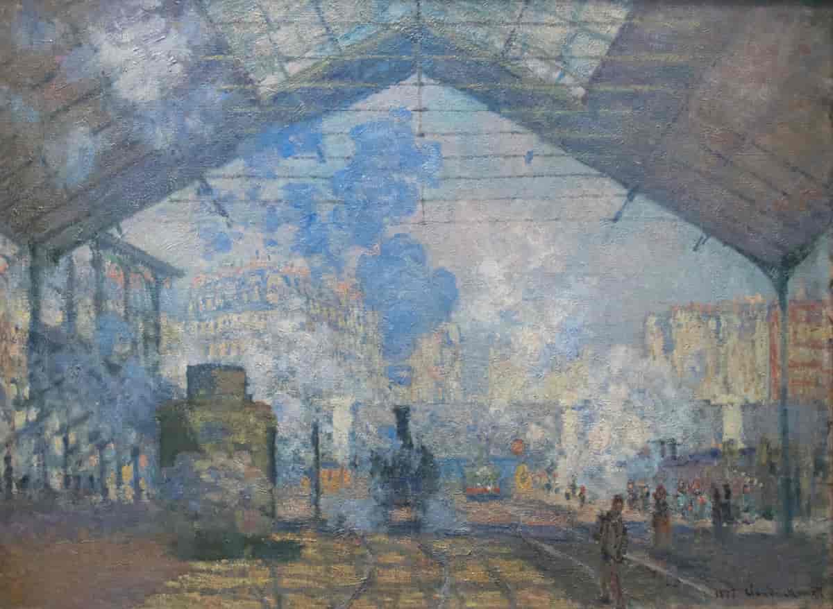 Saint-Lazare stasjon, 1877