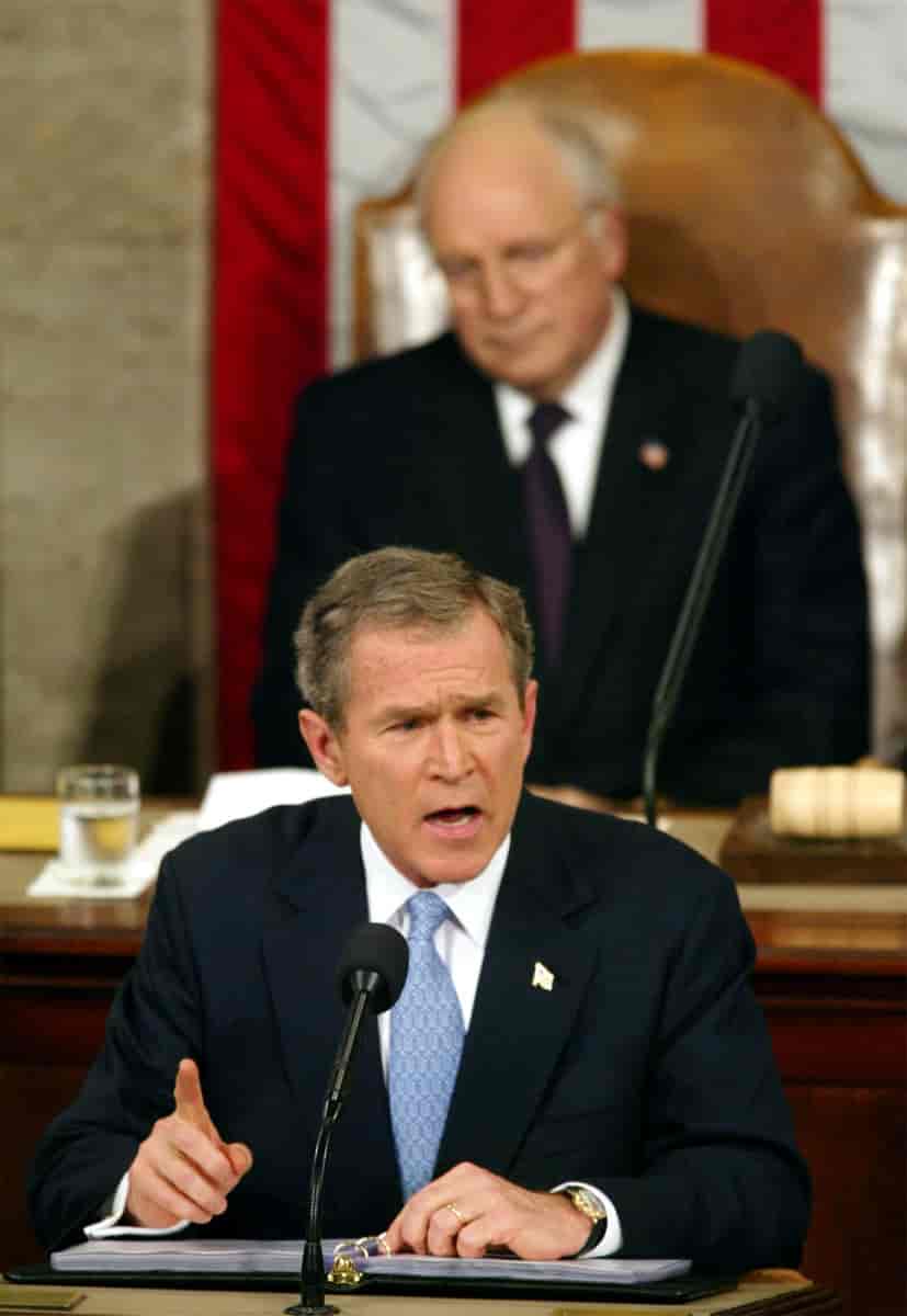 George W. Bush & Dick Cheney (2002)