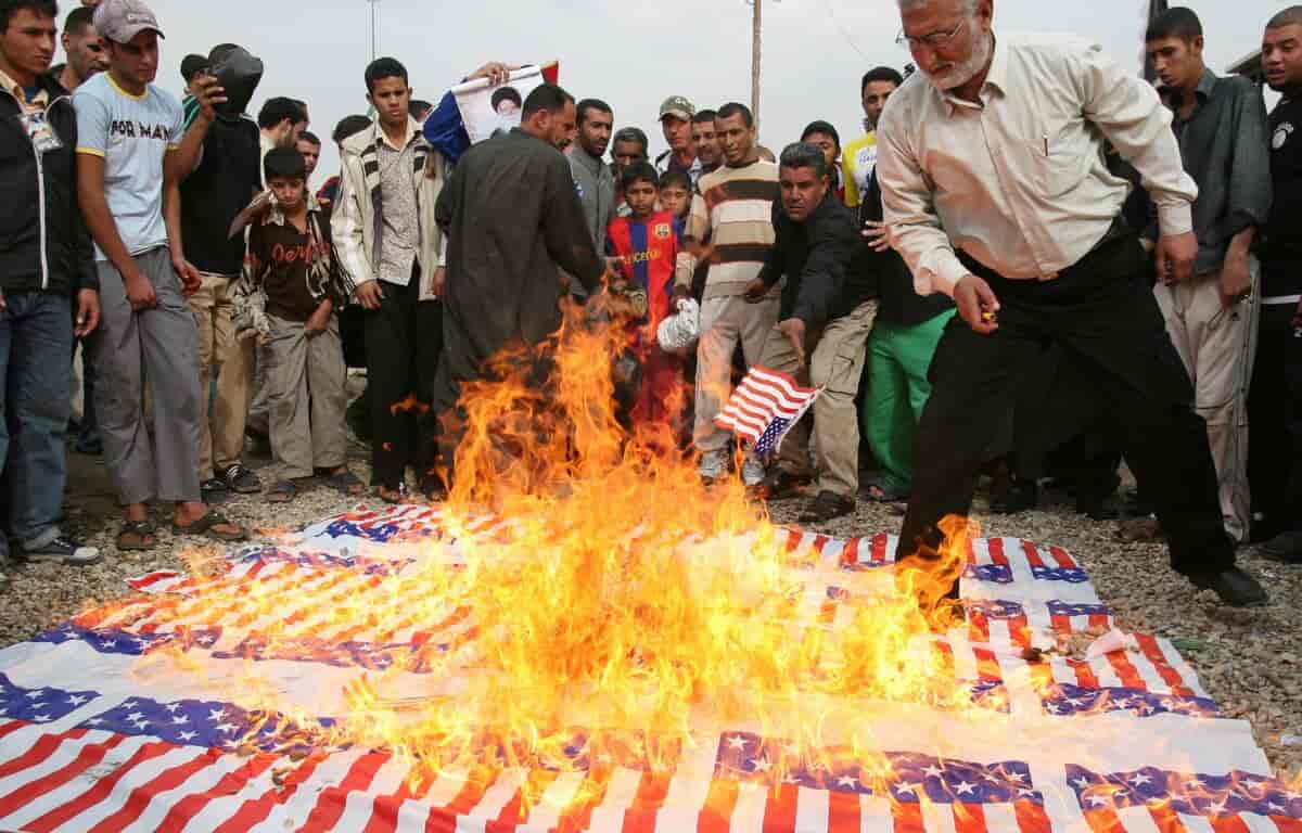 Anti-amerikanske protester i Bagdad (2008)