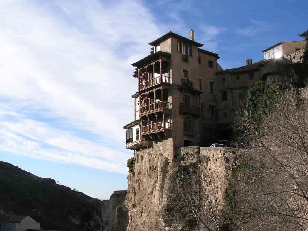 Cuenca hengende hus