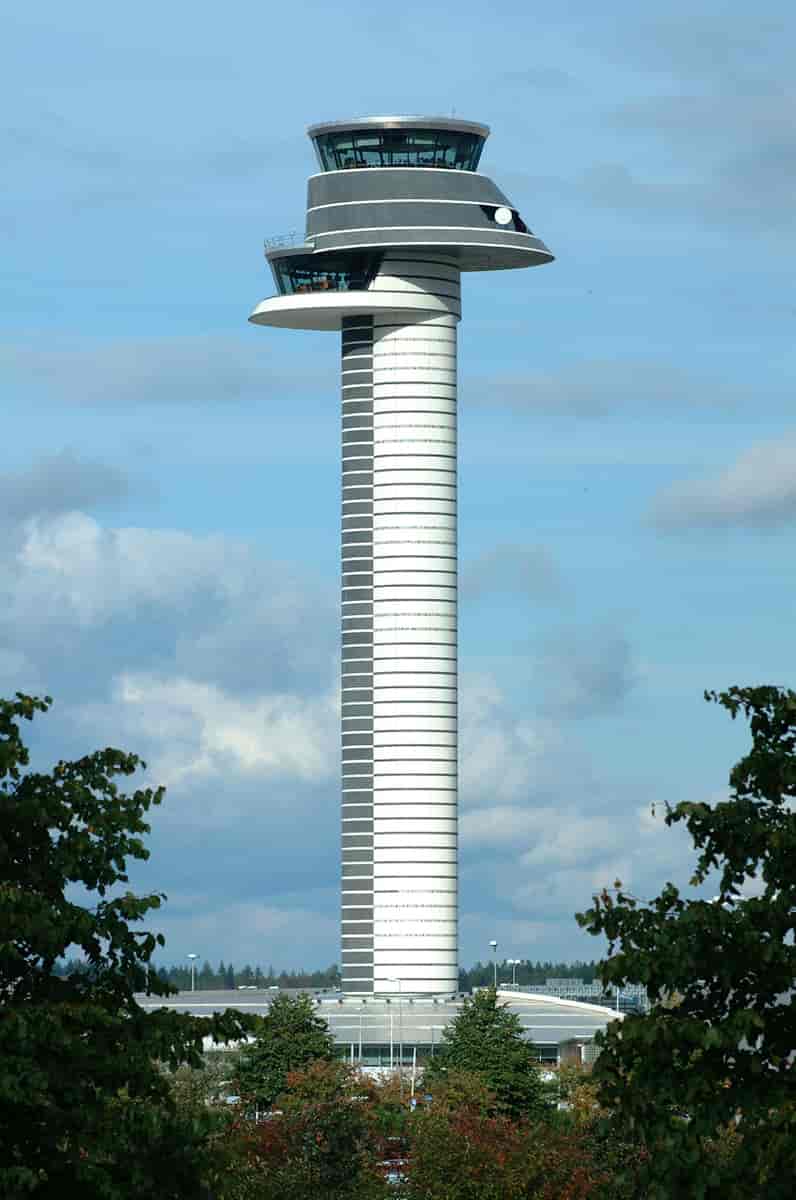 flykontrolltårn Arlanda