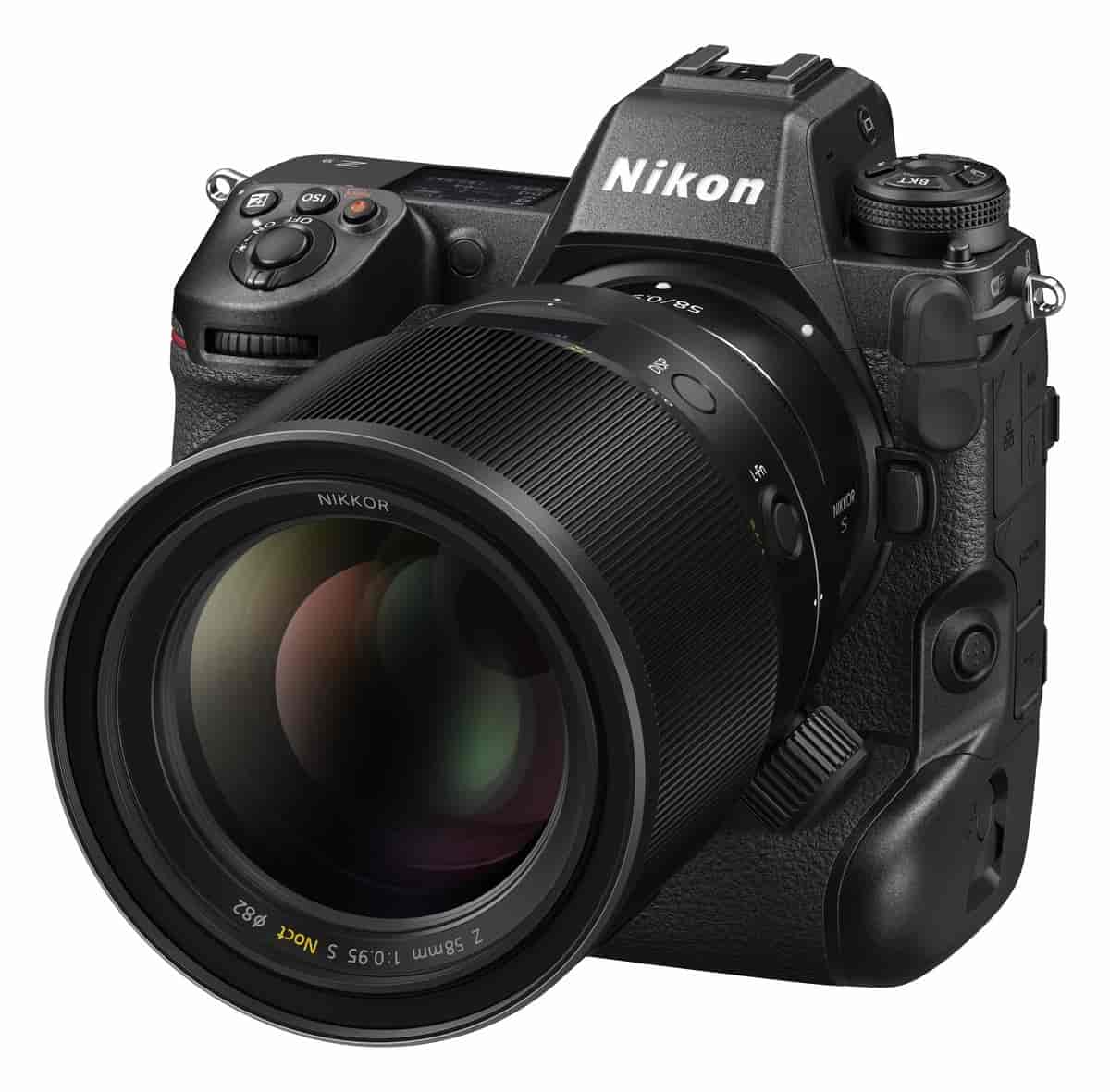 Nikon Z9 med 50 mm f/0.95 (pressebilde)