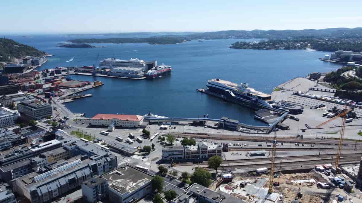 Kristiansand havn, 9. juni 2021