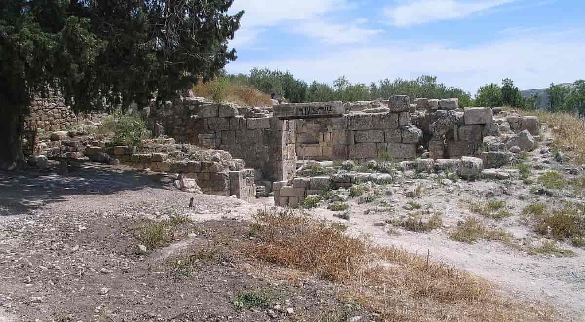 Utgravingsområdet i Samaria