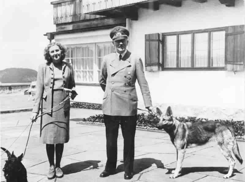 Eva Braun og Adolf Hitler