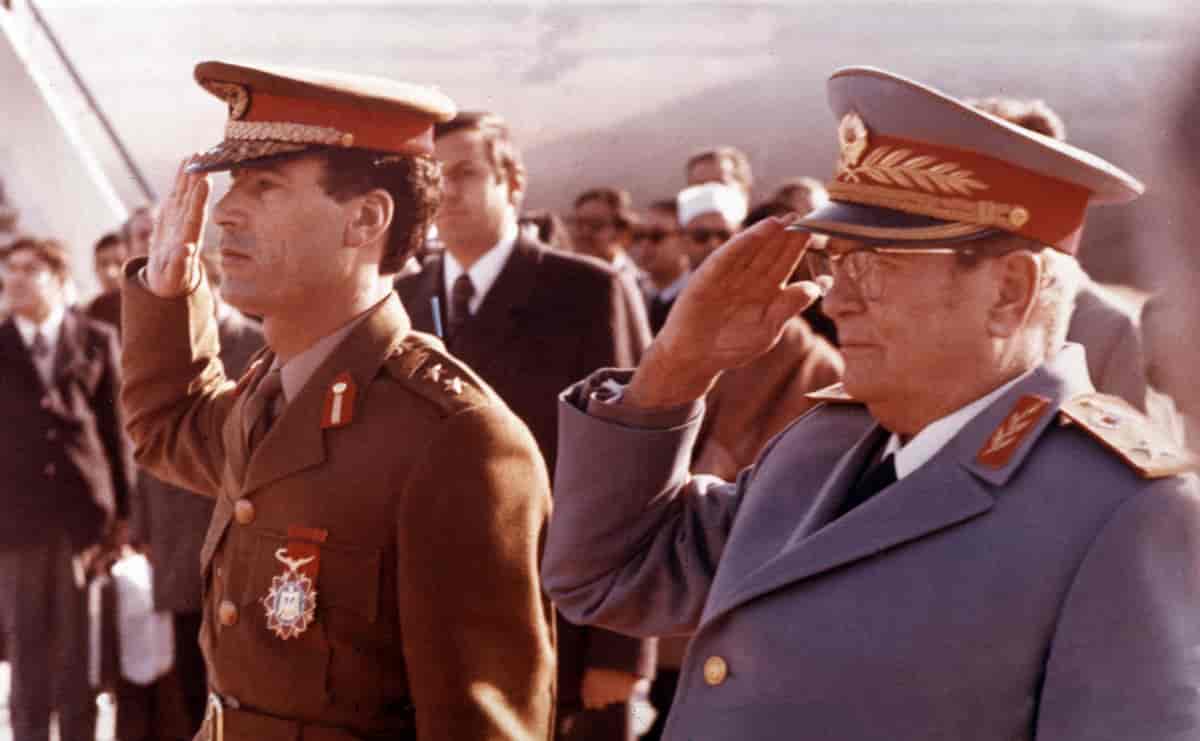 Tito og Gaddafi