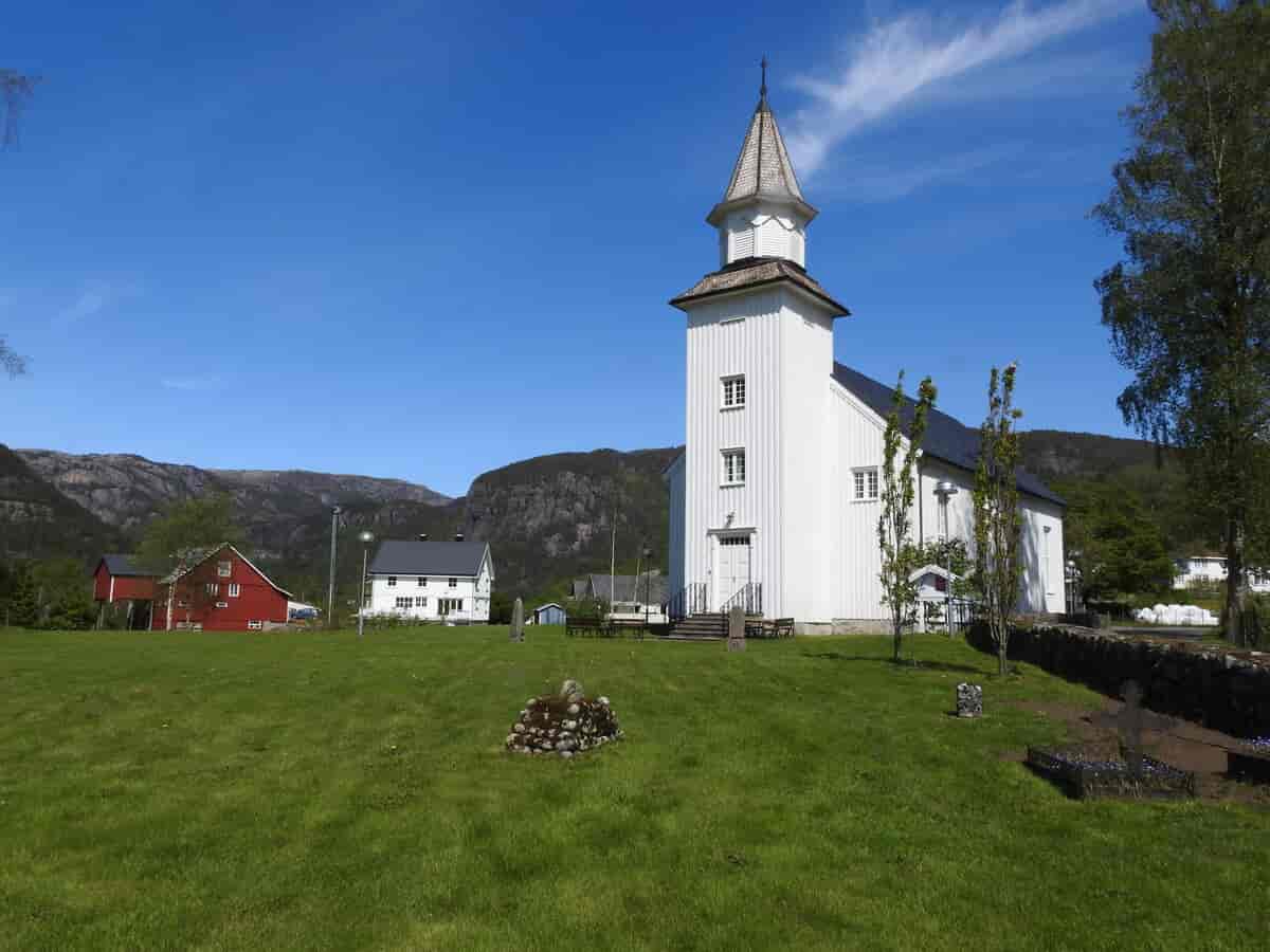 Tonstad kyrkje.