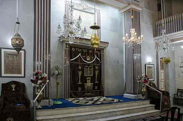 Magen Hassidim synagogen i Mumbay, India.