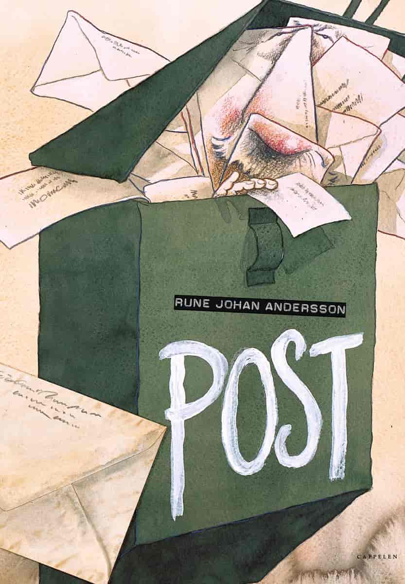 Forside til barneboken «Post» (2005)