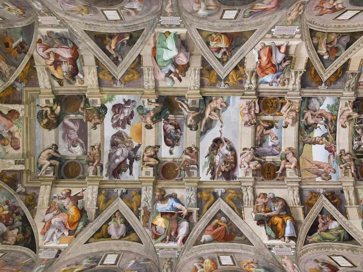 Takfreskene av Michelangelo i Det sixtinske kapell