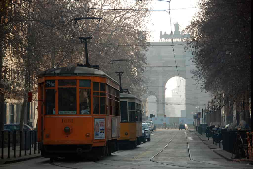 L'inconfondibile rumore dei tram di Milano