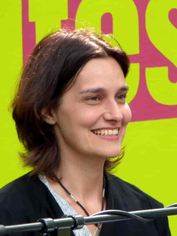Katja Petrowskaja på forfatterfestivalen i Erlangen 2013