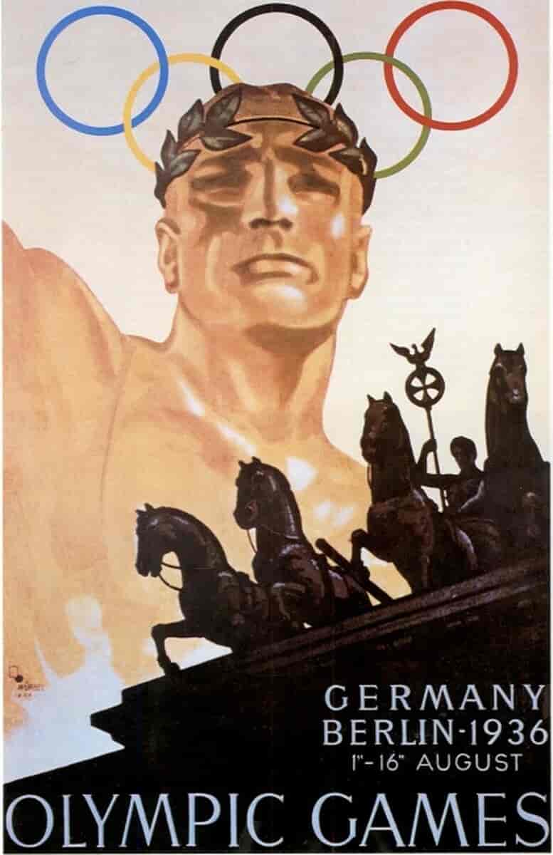 Plakat for OL i 1936
