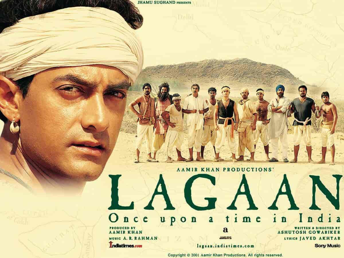 Plakat for bollywood-filmen Lagaan