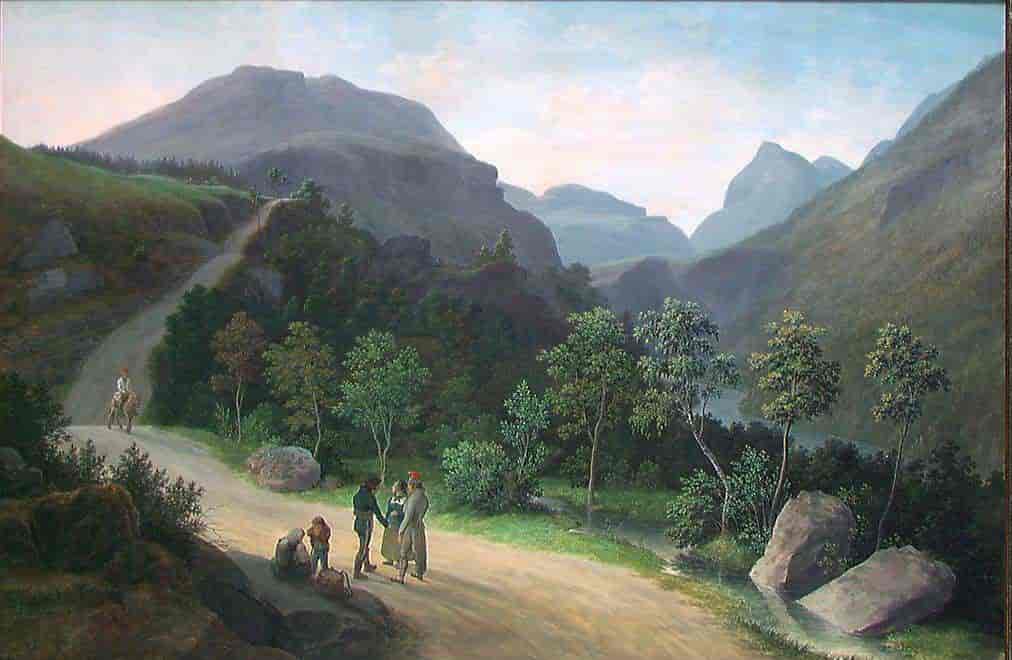 Vårstigen over Dovre (1835)