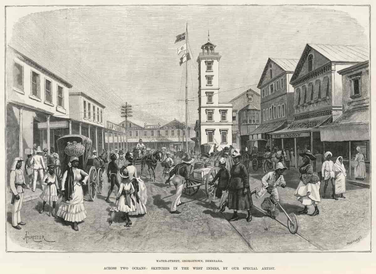 Water Street, Georgetown (1888)