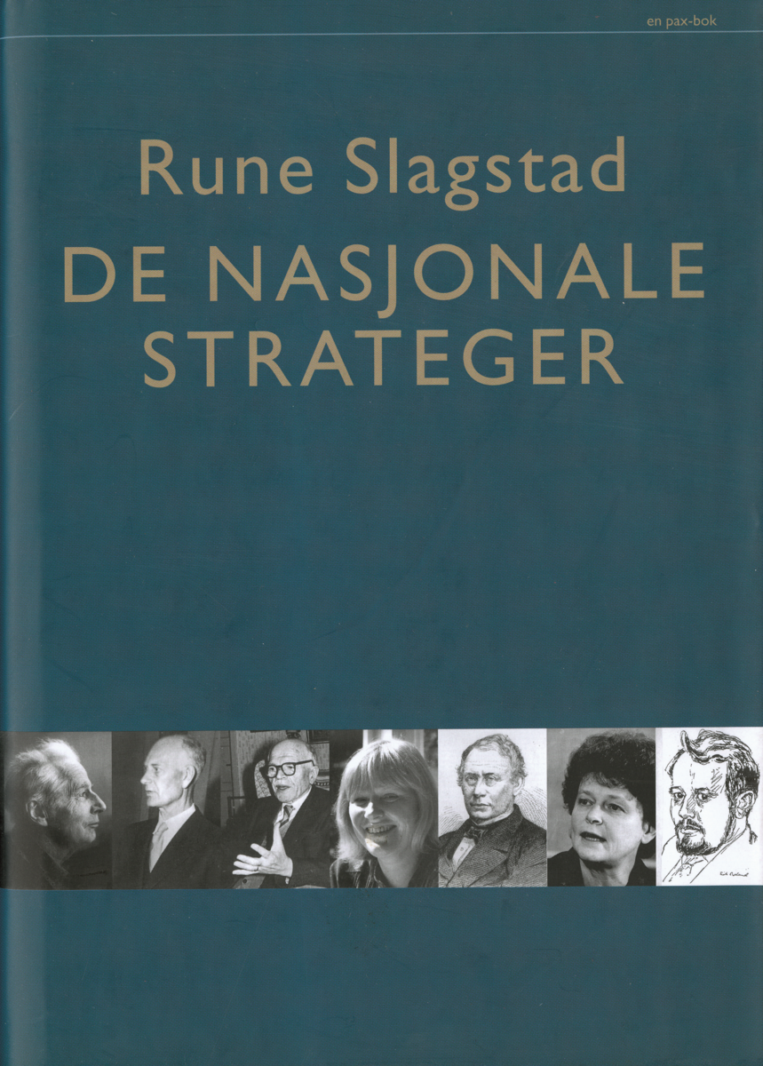 Forsiden til Slagstads bok De nasjonale strateger