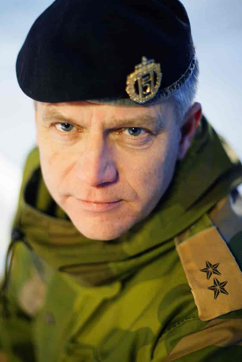 Generalmajor Lars J. Sølvberg.