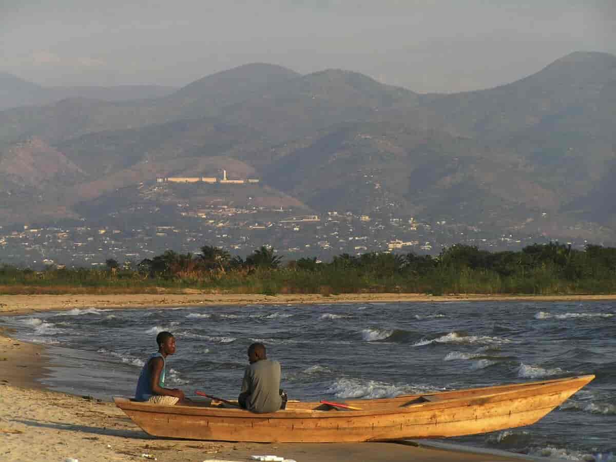 Fiskere på Tanganyikasjøen