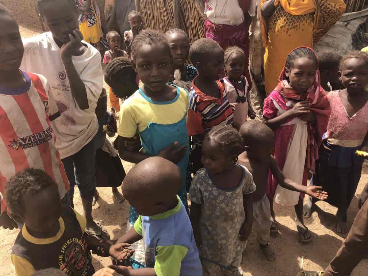Barn i Darfur