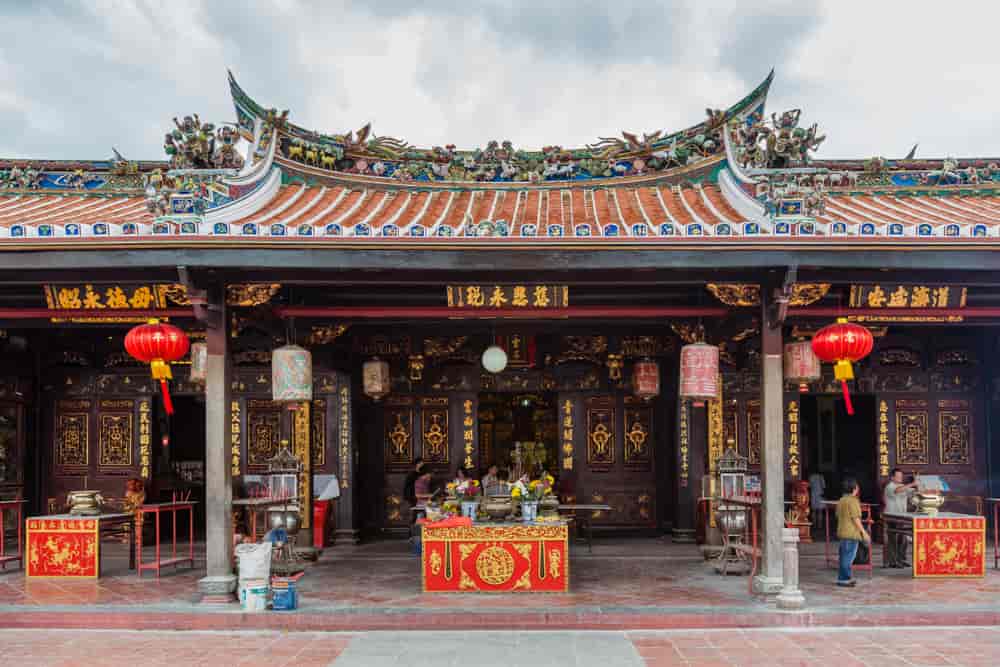  Cheng Hoon Teng-tempelet i Melaka 