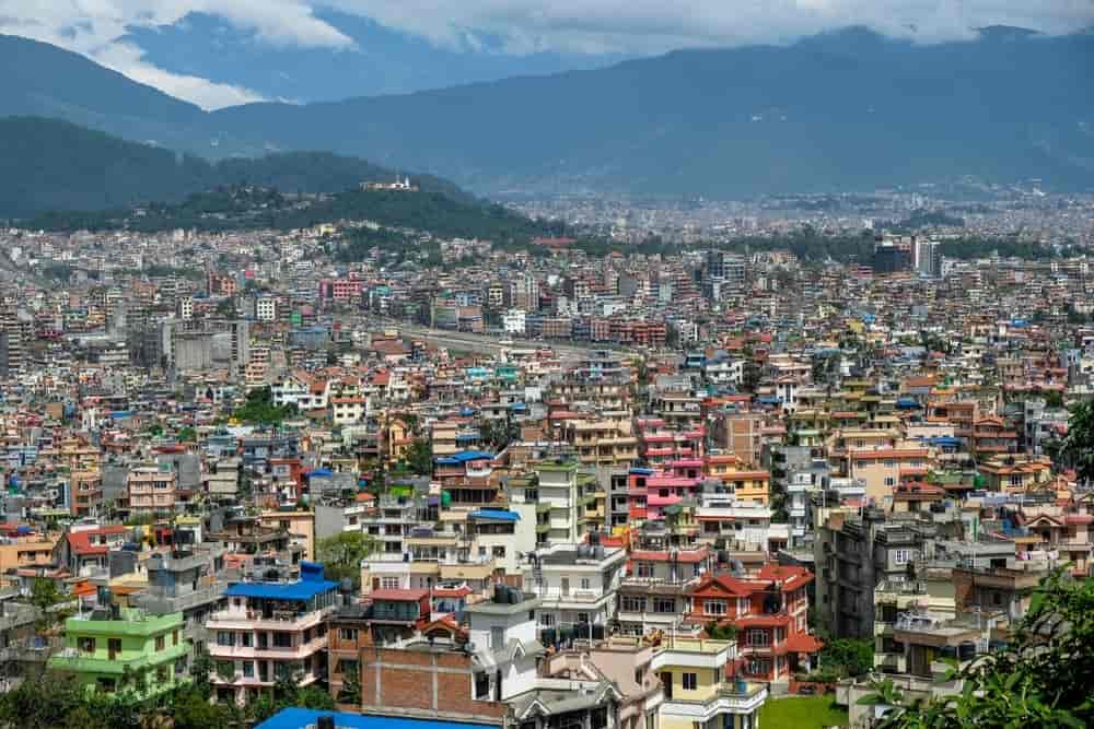Kathmandu, hovedstaten i Nepal