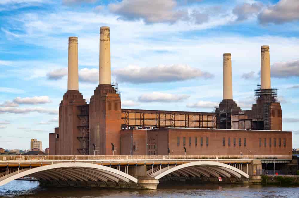 Battersea kraftverk i London