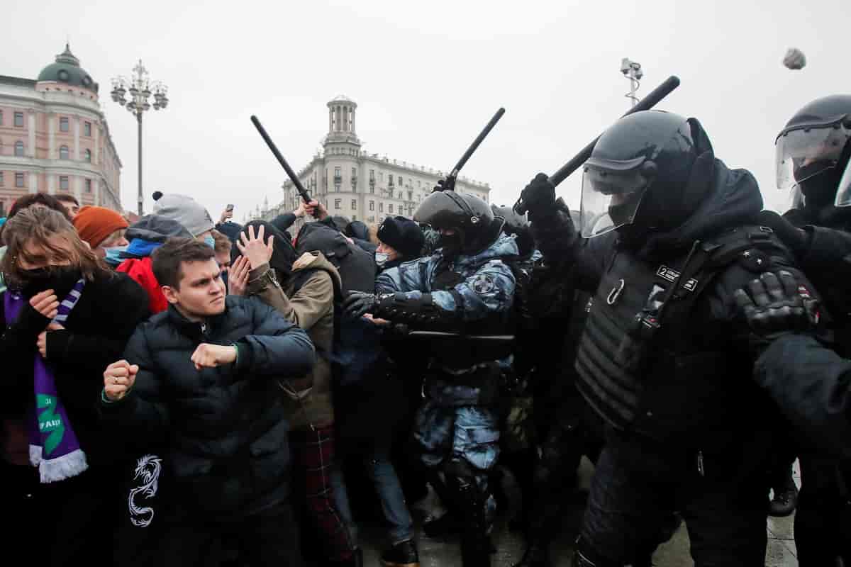 Demonstrasjoner i Russland 2021
