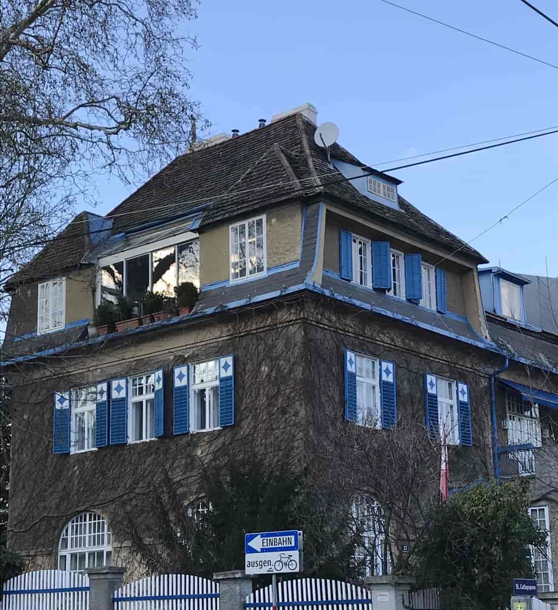 Cottagegasse 37, Wien. Her bodde Felix Salten mellom 1909 og 1938.