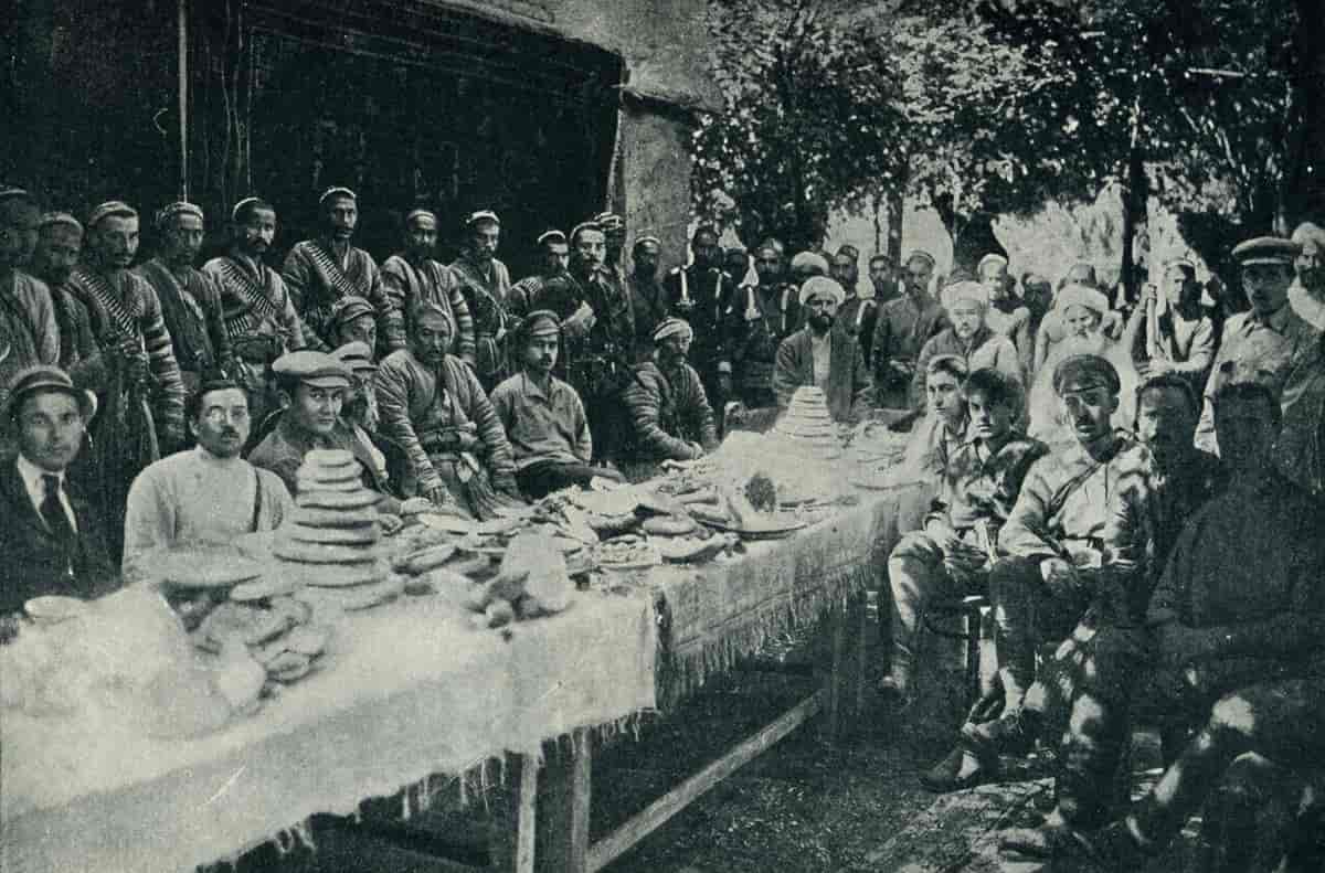 Russiske forhandlinger med usbekiske opprørere 1922