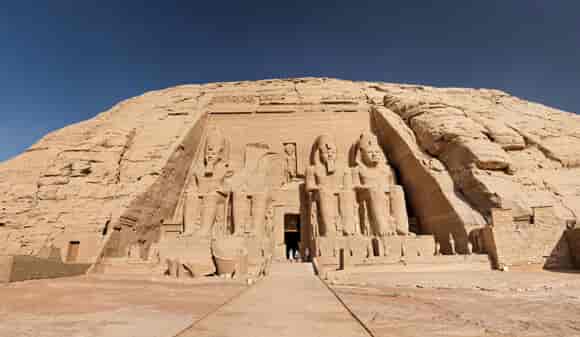 Ramses 2s klippetempel i Abu Simbel