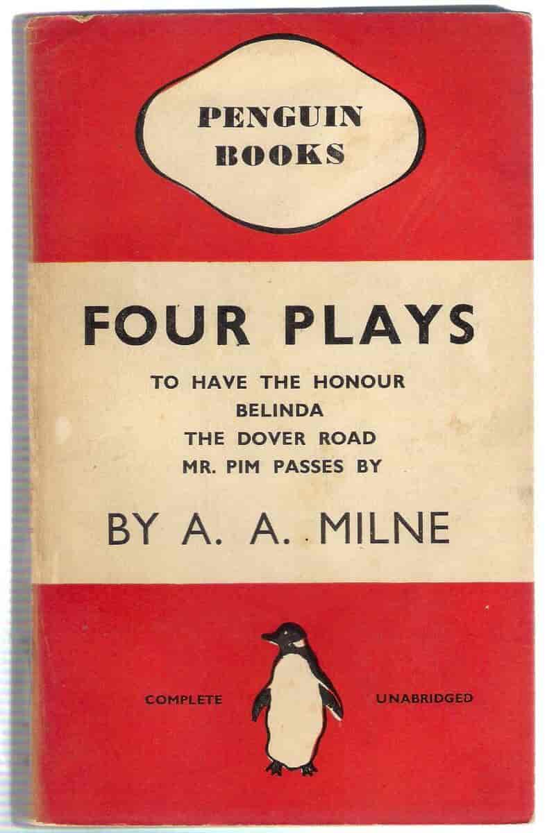 Bokomslag «Four plays» 1939