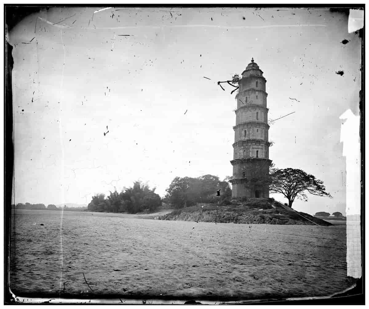 Kinesisk pagode, 1870.